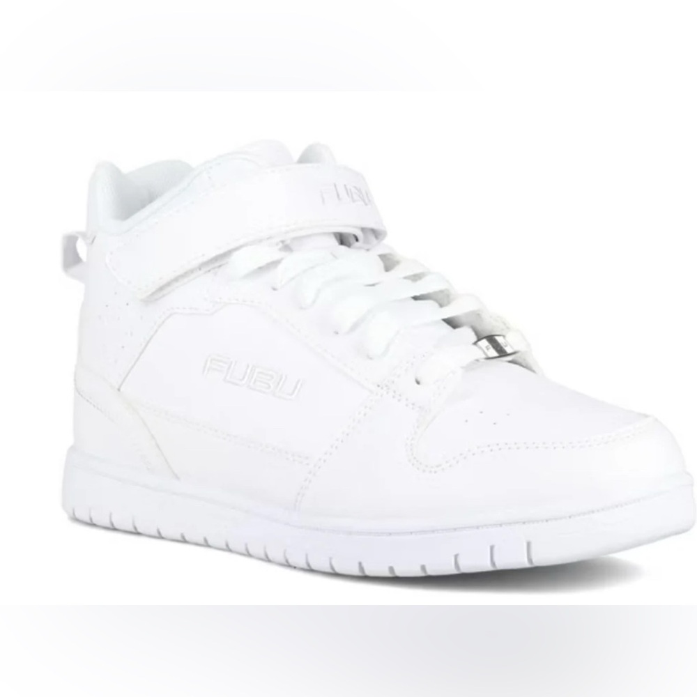 🆕 FUBU White High-Top Sneakers